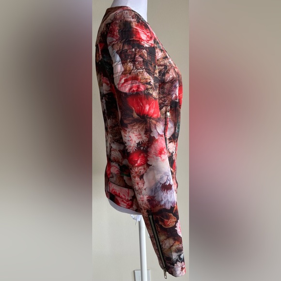 TOV HOLY G Inc ZIP FRONT MOTORCYCLE STYLE JACKET SZ 40 - Picture 5 of 12